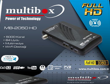 Multibox MB-2050 HD Uydu Alcs